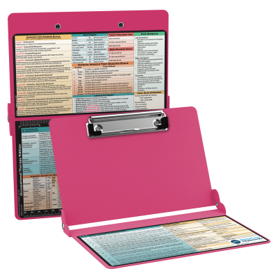 WhiteCoat Clipboard® - Pink Occupational Therapy Edition